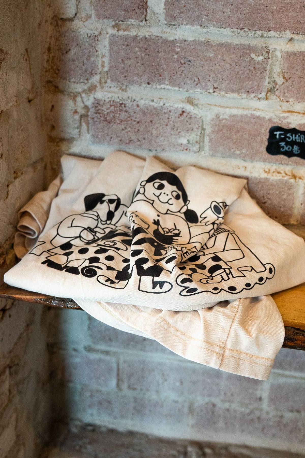 Nova tees, hand-illustrated