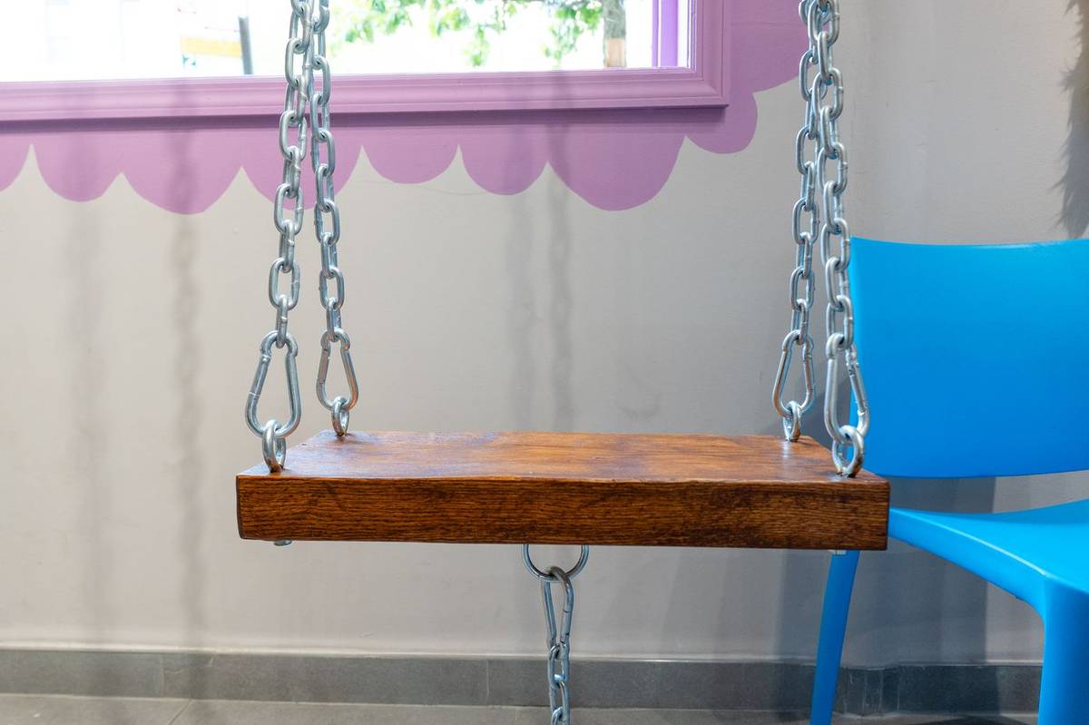 One of our swing seats